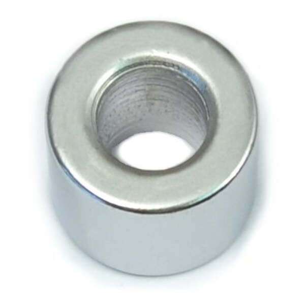 Midwest Fastener Round Spacer, Polished Stainless Steel, 5/8 in Overall Lg, 5/16 in Inside Dia, 4 PK 33332 - main